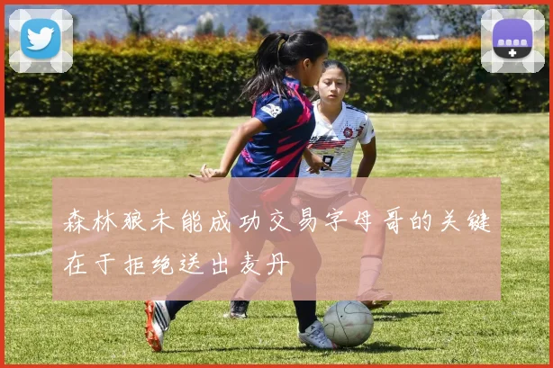 森林狼未能成功交易字母哥的关键在于拒绝送出麦丹